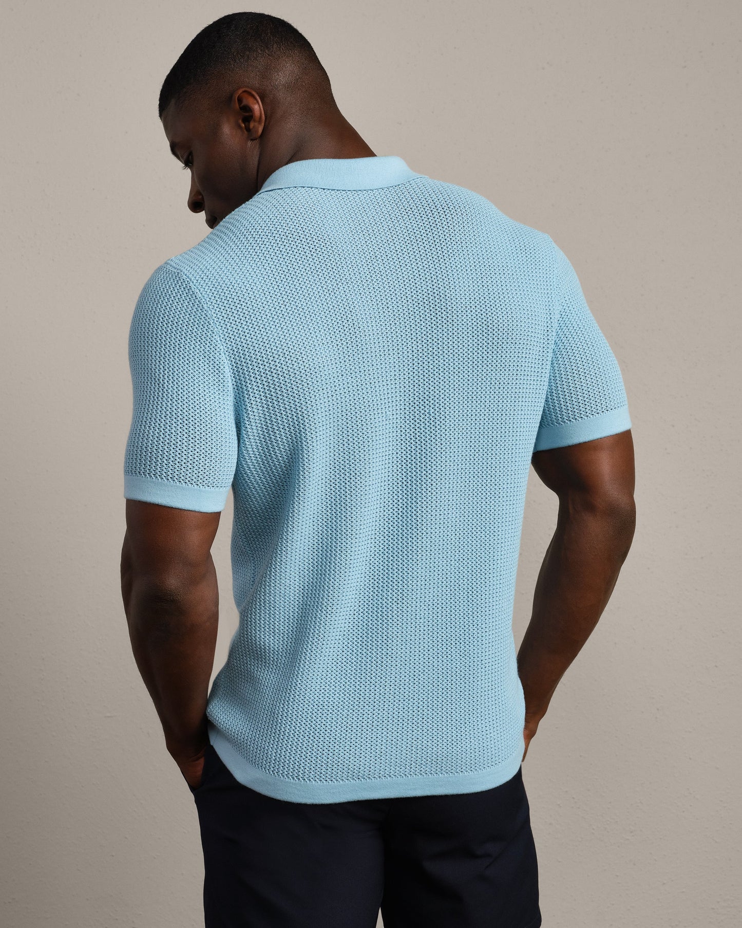 Men's Johnny Collar Polo Shirt