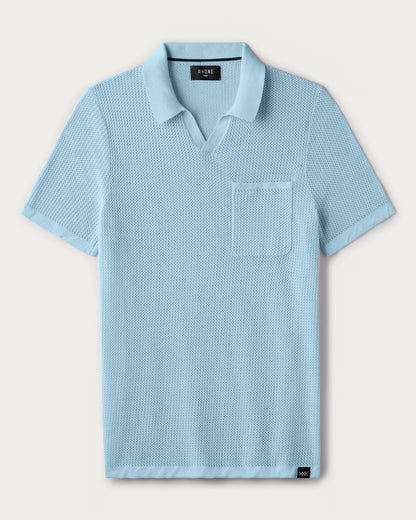 Men's Johnny Collar Polo Shirt