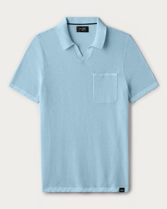 Men's Johnny Collar Polo Shirt