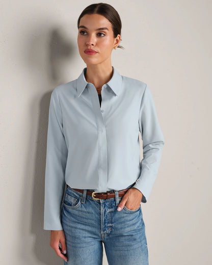 Short Sleeve Button-Up Shirt