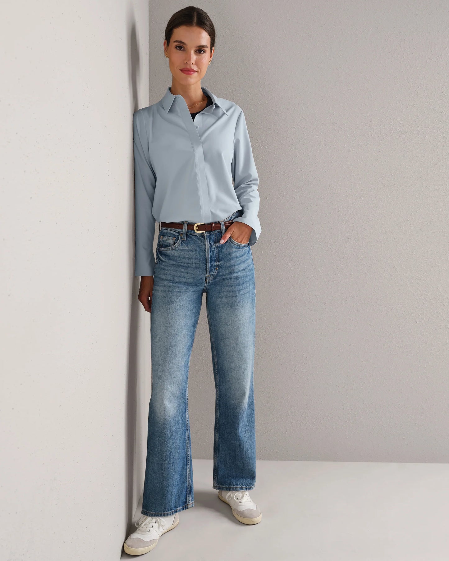 Short Sleeve Button-Up Shirt
