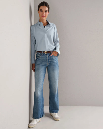 Short Sleeve Button-Up Shirt