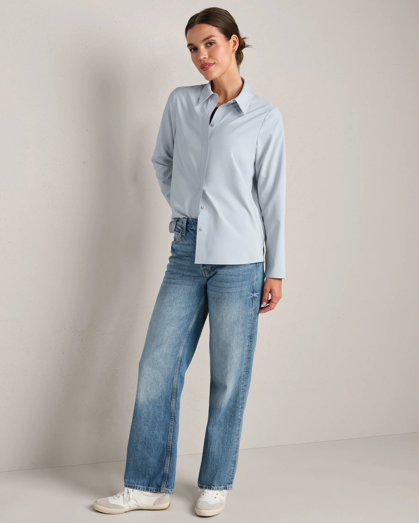 Short Sleeve Button-Up Shirt